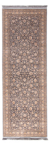 Orientalsk vevd teppe Nomad's Oasis - Løper / Mørkeblå / 100 x 400 cm Løper