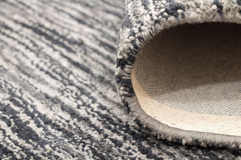 Ullteppe - 240 x 155 cm - svart