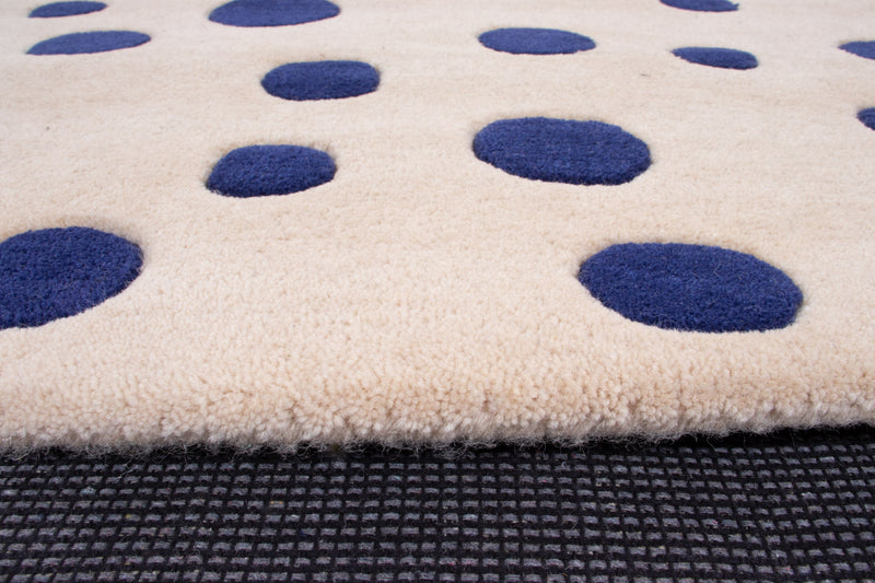 Wollteppich Ground White
