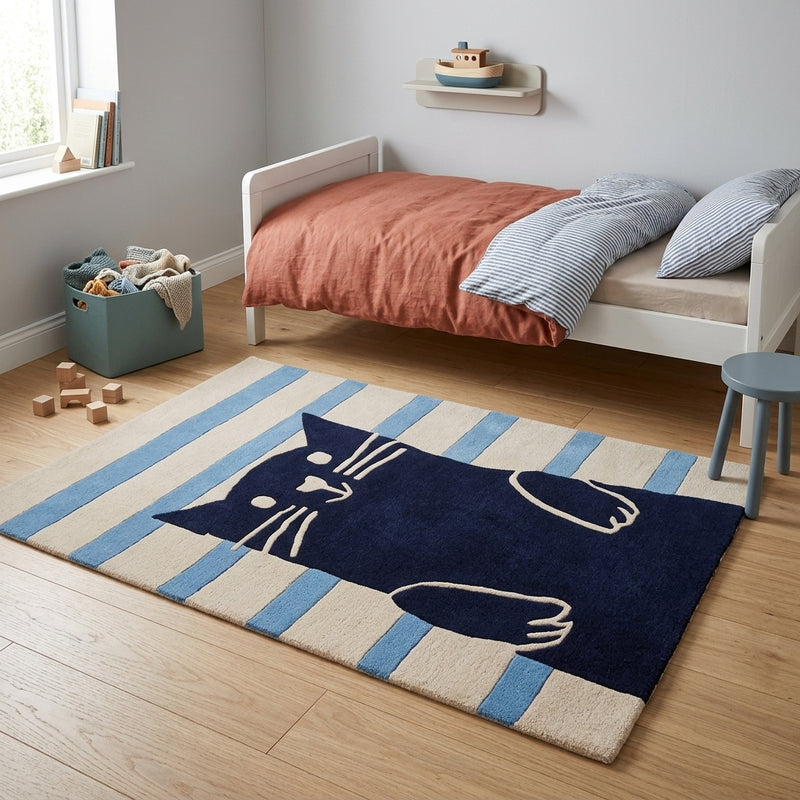 Kinderteppich Katze