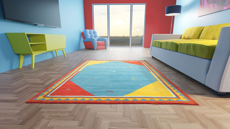 Gabbeh teppe - Indus - Desert - rektangulær