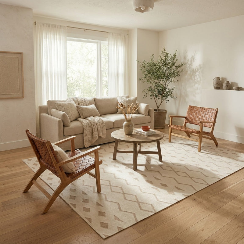 Moderne kilim Teppe Miami - Ullteppe
