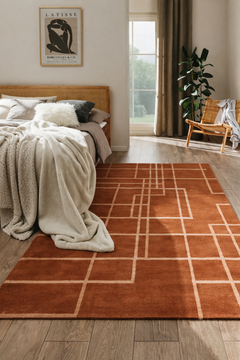 Designer teppe - ArcticWhisper - rektangulær