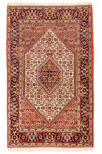 Persisk teppe - Bijar - 140 x 88 cm - rød – product image