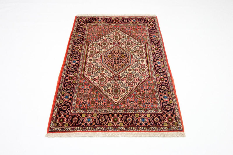 Persisk teppe - Bijar - 140 x 88 cm - rød