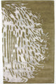 Designer teppe - 246 x 154 cm - beige