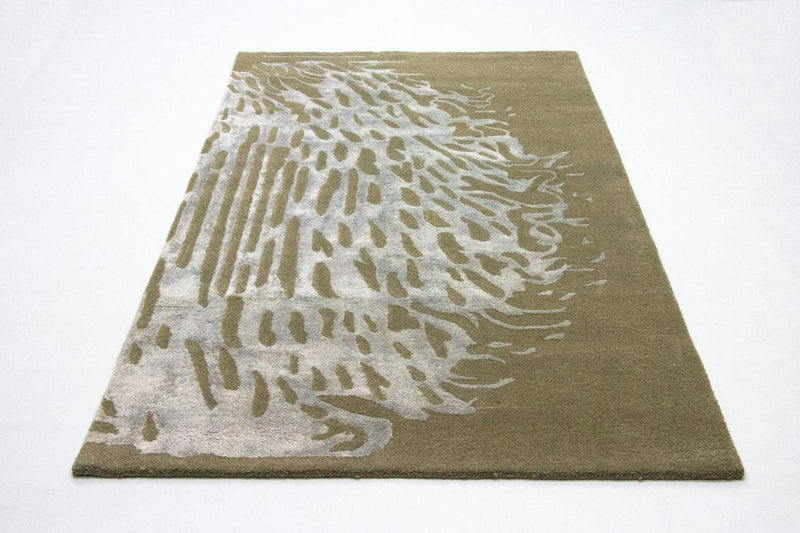 Designer teppe - 246 x 154 cm - beige