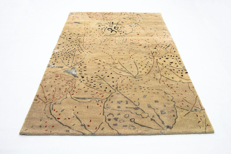Designer teppe - 242 x 155 cm - beige