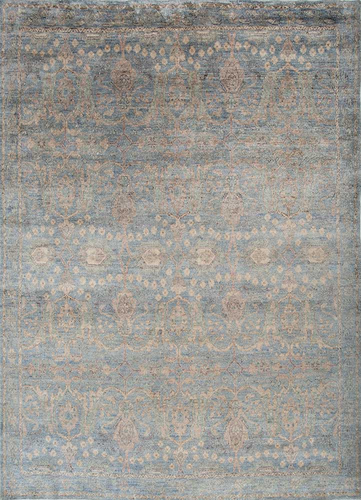 Designer teppe - 300 x 240 cm - blå