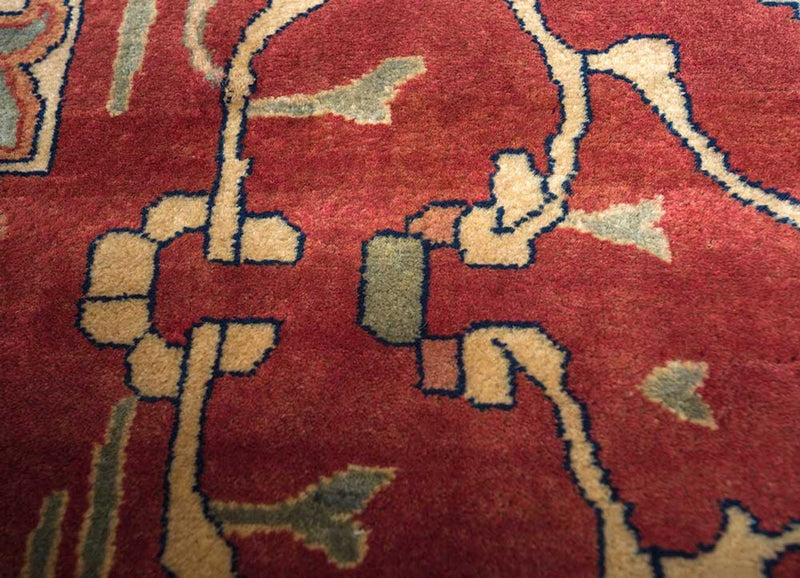 Ullteppe - 435 x 360 cm - blå