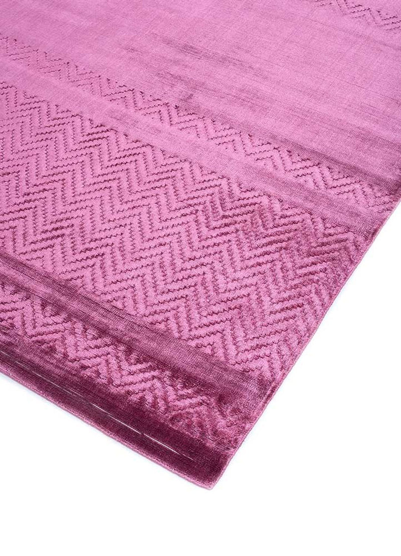 Viskose teppe - 240 x 150 cm - lilla