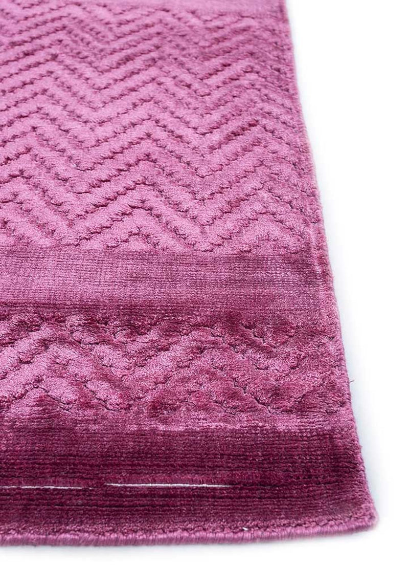 Viskose teppe - 240 x 150 cm - lilla