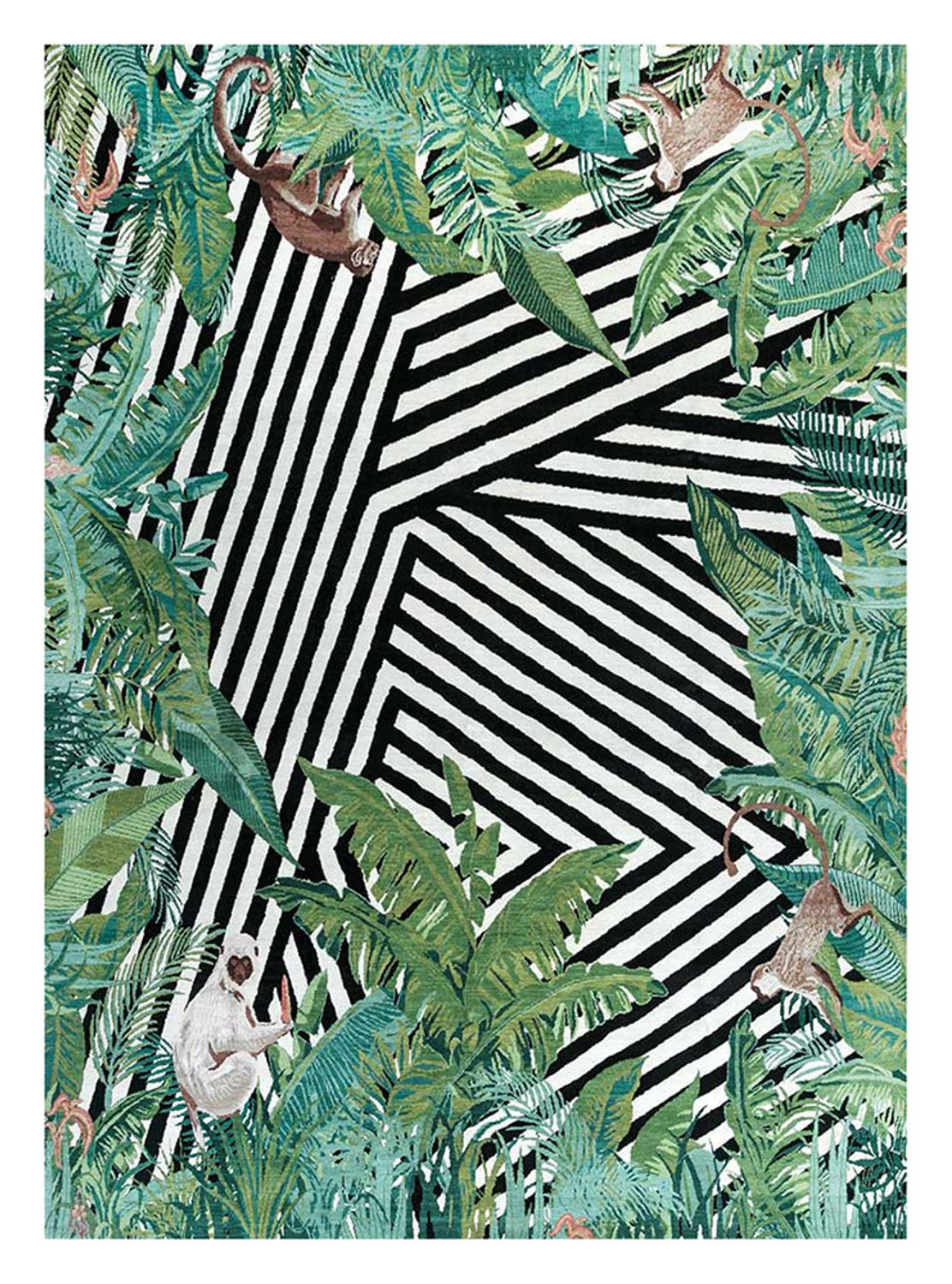 Designer teppe - Bryan - rektangulær