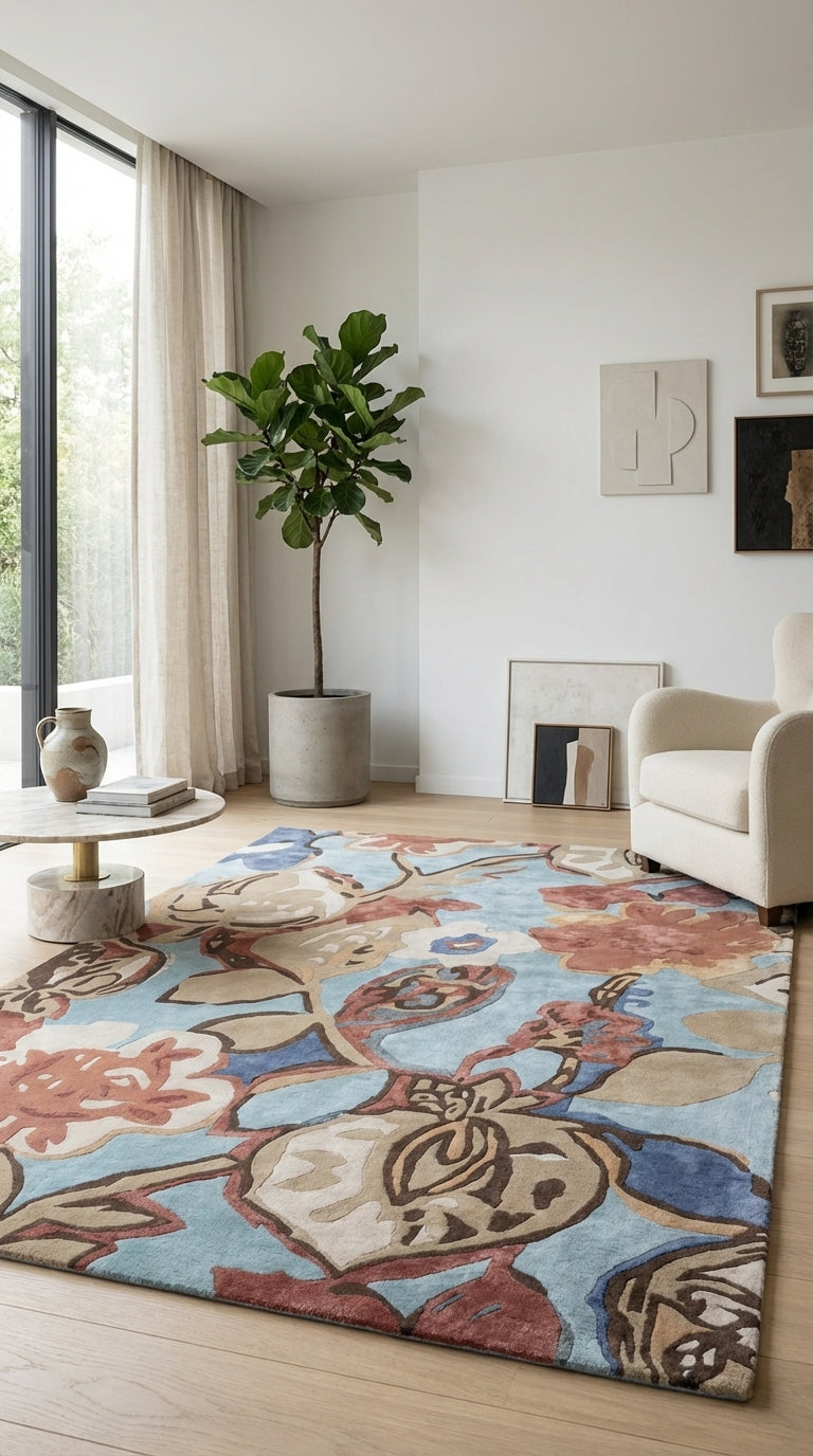 Designer teppe FloralThreads - Designerteppich