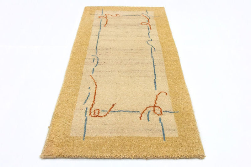 Indo Gabbeh Teppe 140x70cm - Ullteppe