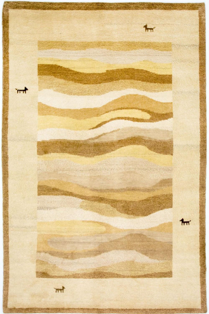Indo Gabbeh Teppe 203x140cm - Ullteppe