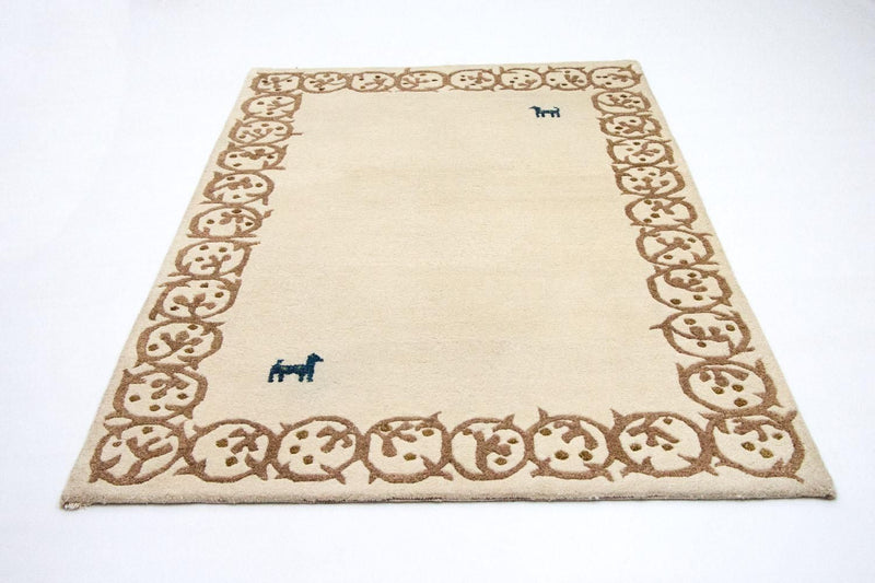 Indo Gabbeh Teppe 228x155cm - Ullteppe