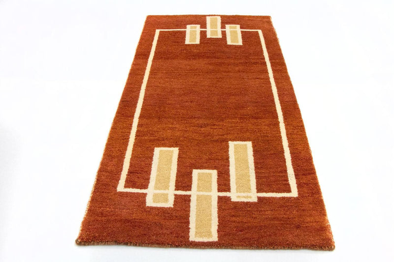 Indo Gabbeh Teppe 140x70cm - Ullteppe