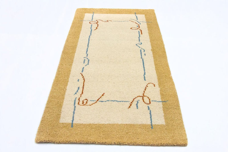Indo Gabbeh Teppe 140x70cm - Ullteppe