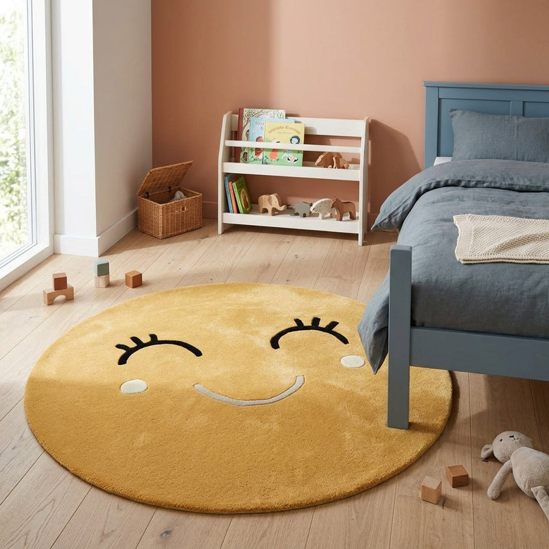 Barnas teppe Happy - Ullteppe