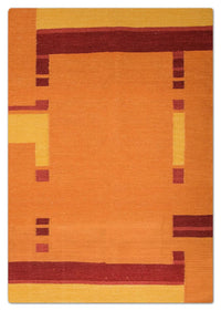 Moderne kilim Teppe 205x145cm - Ullteppe – product image