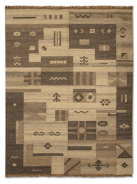Kelim teppe - Trendy - 200 x 140 cm - natur – product image