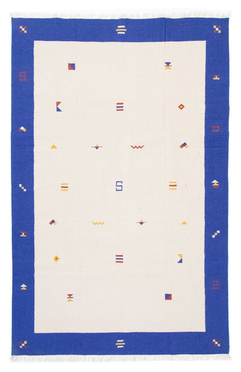 Moderne kilim Teppe 300x200cm - Ullteppe