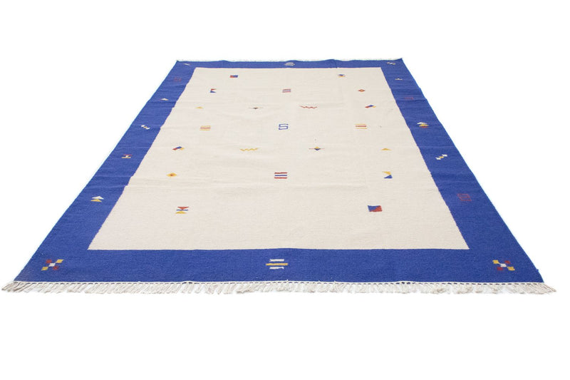 Moderne kilim Teppe 300x200cm - Ullteppe