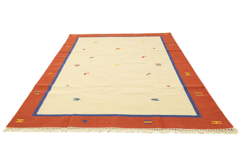 Moderne kilim Teppe 200x300cm - Ullteppe