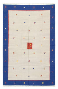 Moderne kilim Teppe 300x200cm - Ullteppe – product image