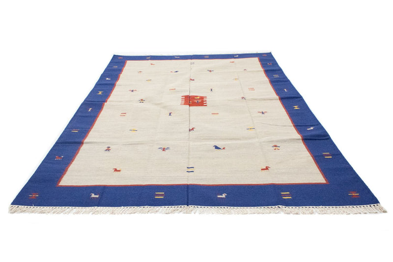 Moderne kilim Teppe 300x200cm - Ullteppe