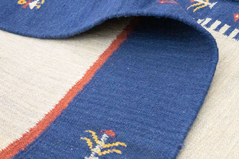 Moderne kilim Teppe 200x300cm - Ullteppe