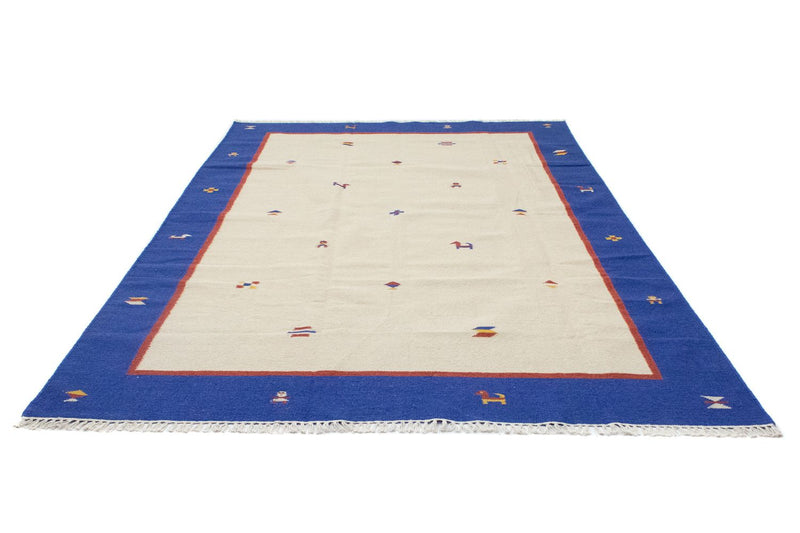 Moderne kilim Teppe 300x200cm - Ullteppe