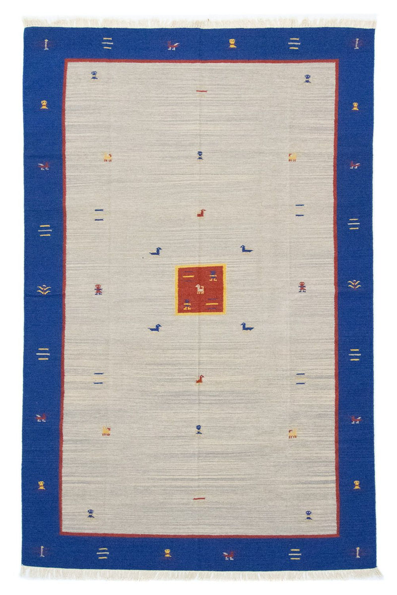 Moderne kilim Teppe 200x300cm - Ullteppe
