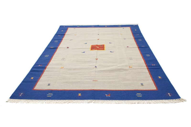 Moderne kilim Teppe 200x300cm - Ullteppe