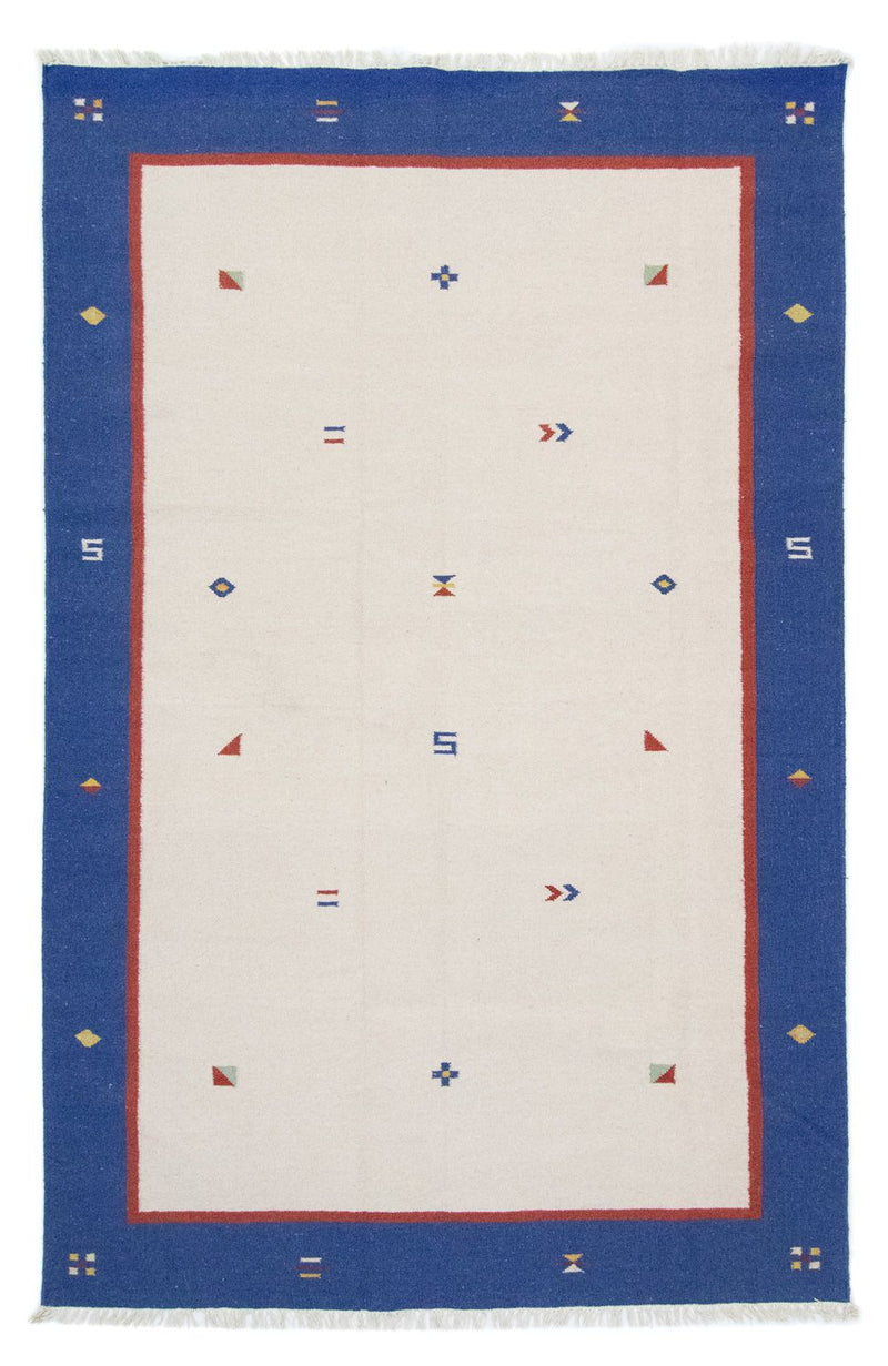 Moderne kilim Teppe 300x200cm - Ullteppe