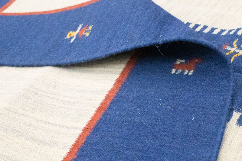 Moderne kilim Teppe 300x200cm - Ullteppe