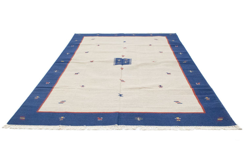 Moderne kilim Teppe 300x200cm - Ullteppe
