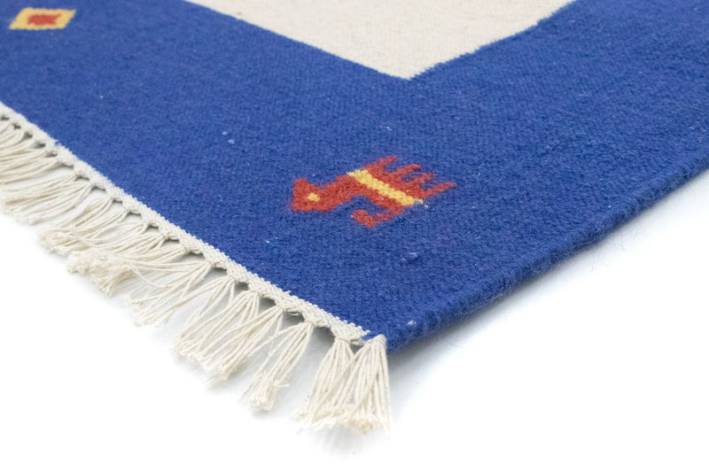 Moderne kilim Teppe 200x300cm - Ullteppe