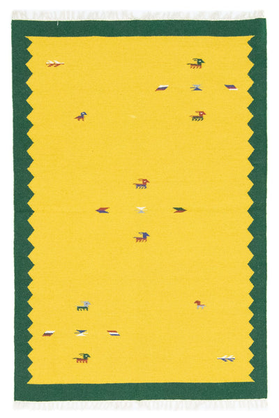Moderne kilim Teppe 120x180cm - Ullteppe