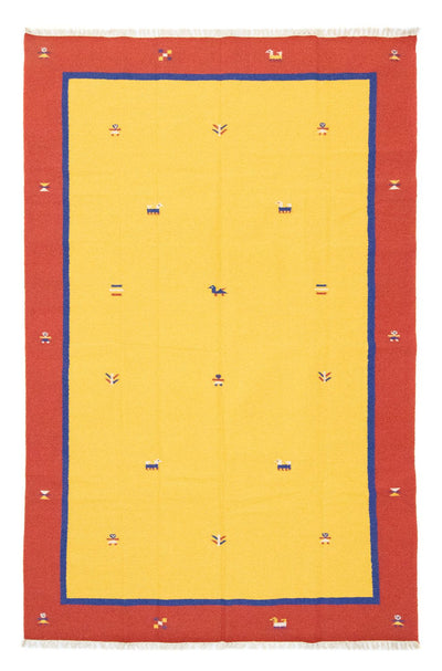 Moderne kilim Teppe 200x300cm - Ullteppe