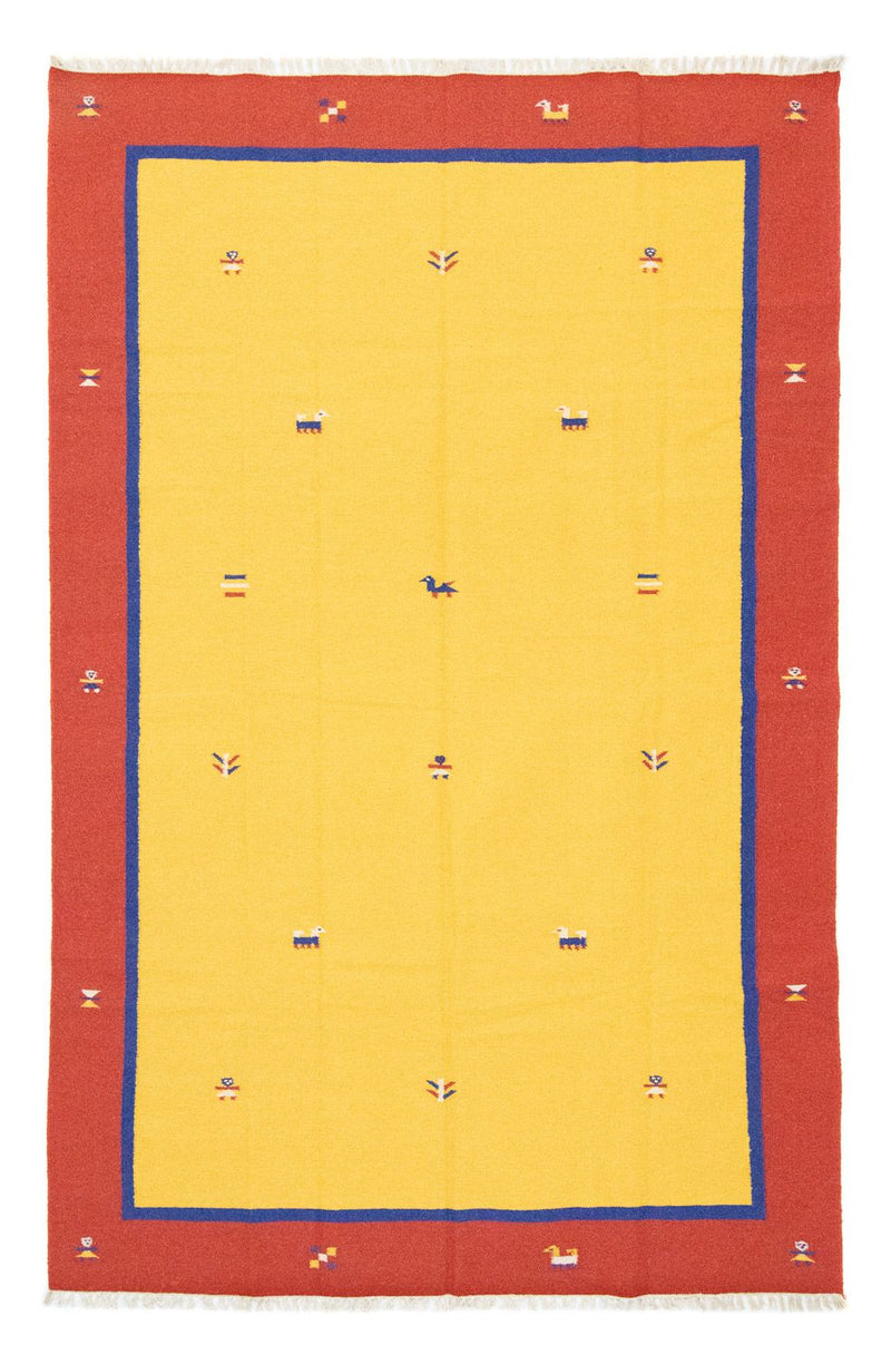 Moderne kilim Teppe 200x300cm - Ullteppe