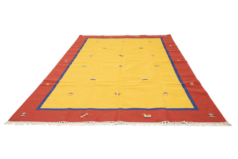 Moderne kilim Teppe 200x300cm - Ullteppe