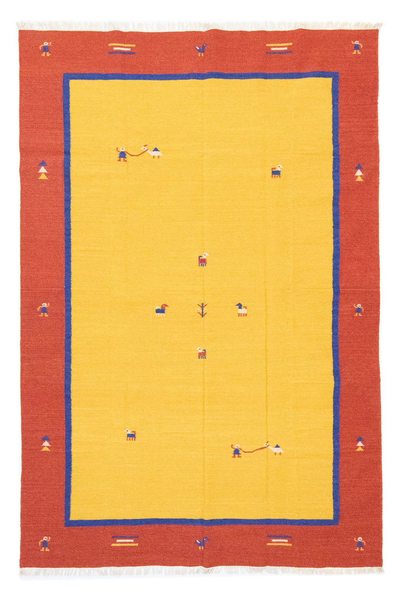 Kelim teppe - Trendy - 300 x 200 cm - gul