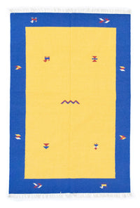 Moderne kilim Teppe 200x140cm - Ullteppe – product image