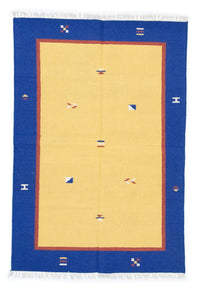 Moderne kilim Teppe 200x140cm - Ullteppe – product image