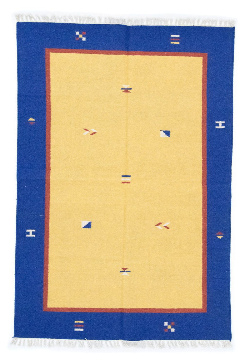 Moderne kilim Teppe 200x140cm - Ullteppe