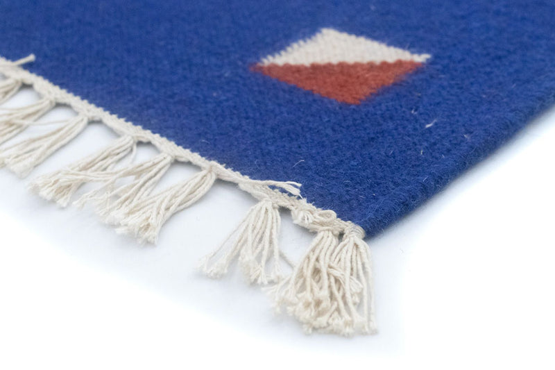 Moderne kilim Teppe 140x200cm - Ullteppe
