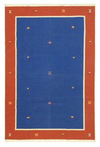 Kelim teppe - Trendy - 300 x 200 cm - blå – product image