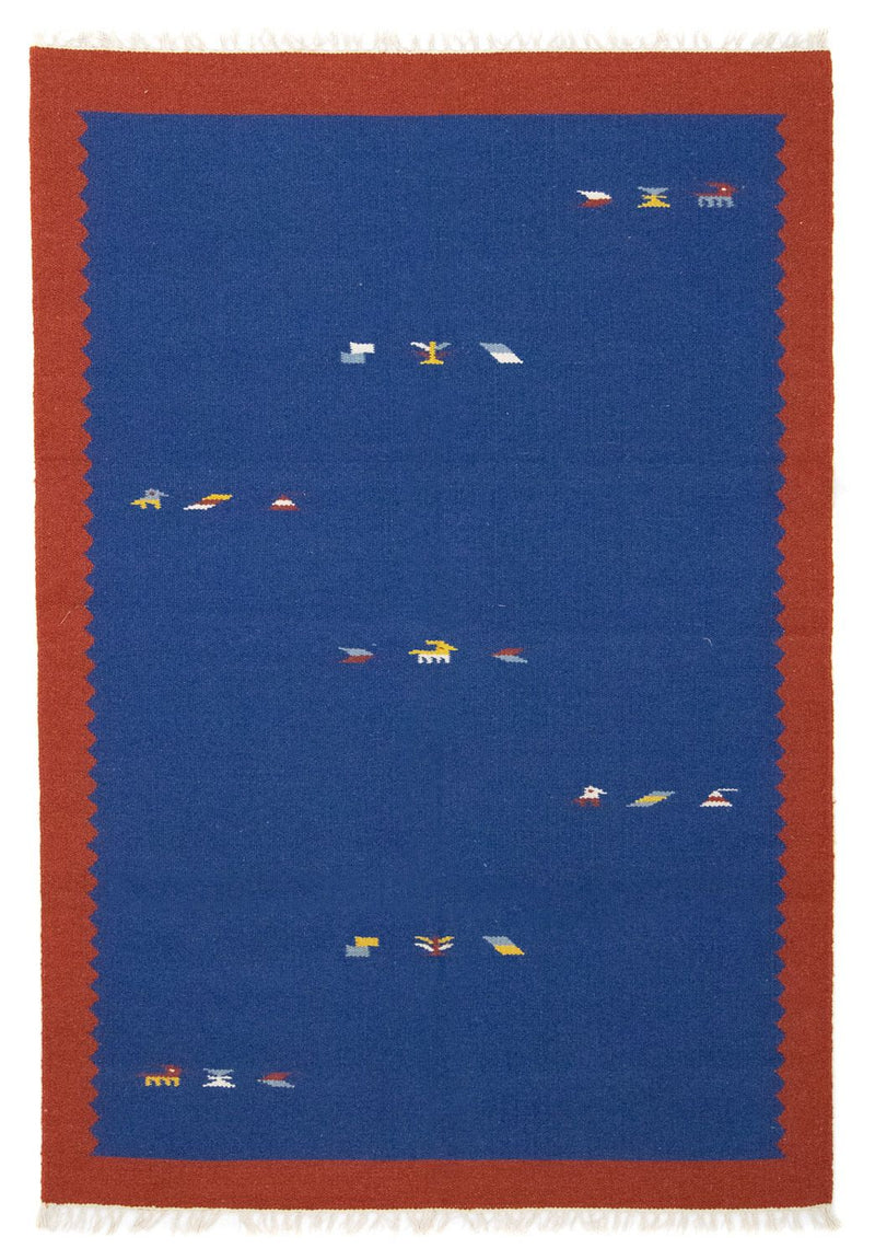 Moderne kilim Teppe 180x120cm - Ullteppe
